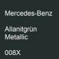 Preview: Mercedes-Benz, Allanitgrün Metallic, 008X.